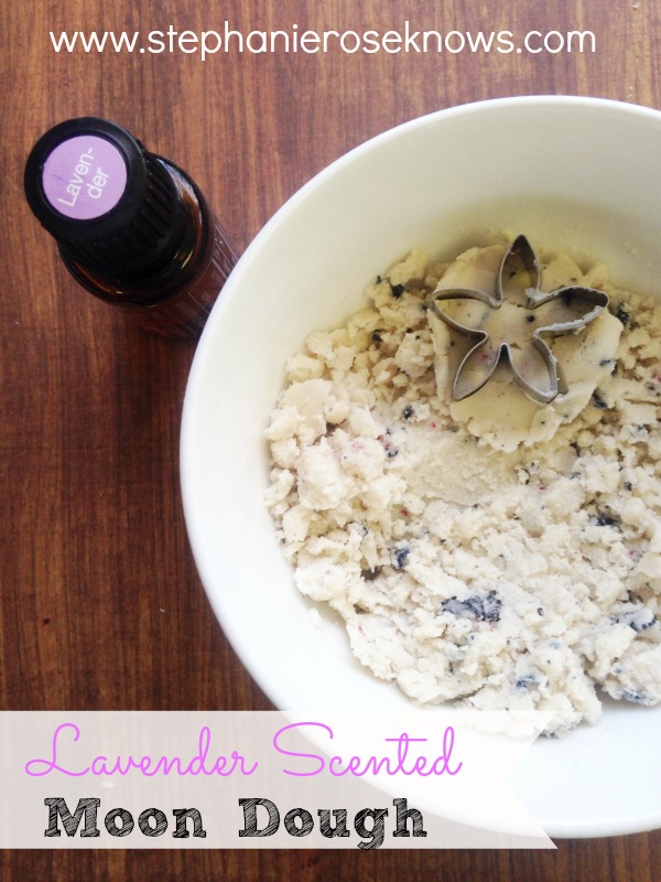 Lavender Essential Oil Moon Dough